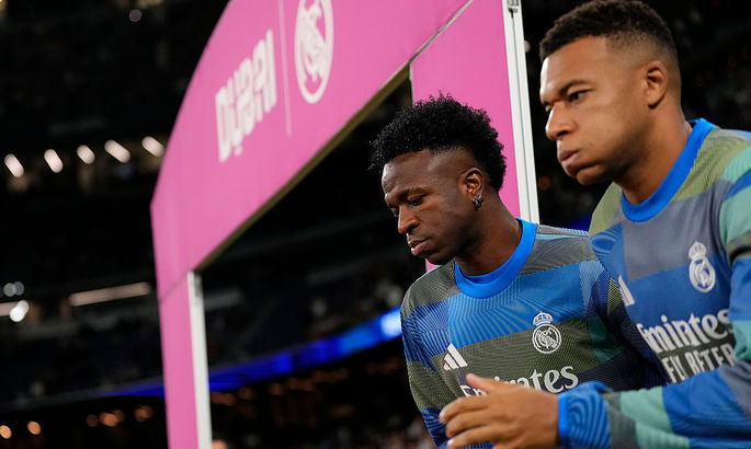 Винисиус не забивает уже более двух месяцев. Зависимость Реала от Мбаппе давно перешла грань здравого смысла Винисиус не забивает уже более двух месяцев. Зависимость Реала от Мбаппе давно перешла грань здравого смысла