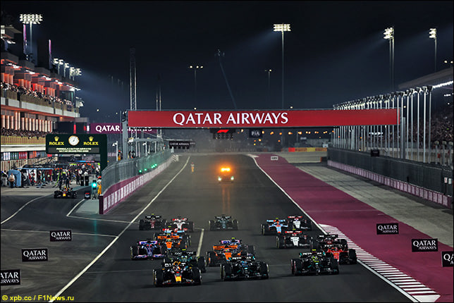 Как прошел этап Формулы-1 в Катаре: кто на подиуме а кто нет