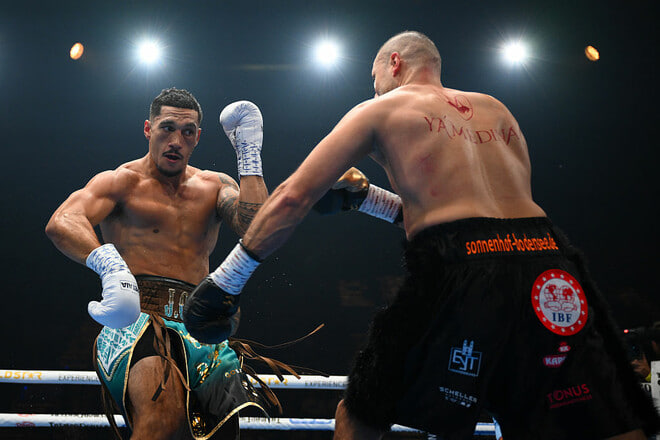 Опетая нокаутировал Чинкару, но бой вышел непростым