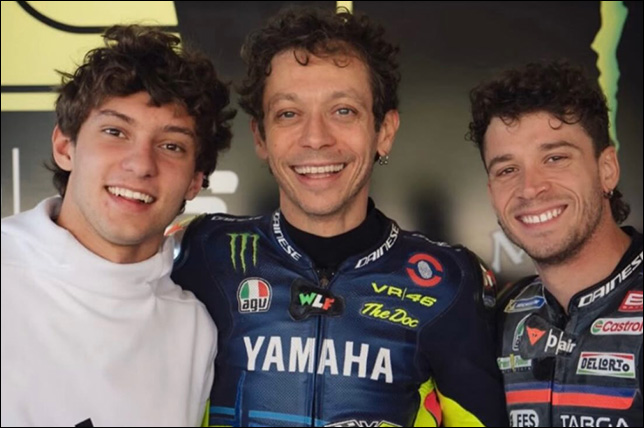Кими Антонелли побывал на ранчо VR46 Валентино Росси Кими Антонелли побывал на ранчо VR46 Валентино Росси
