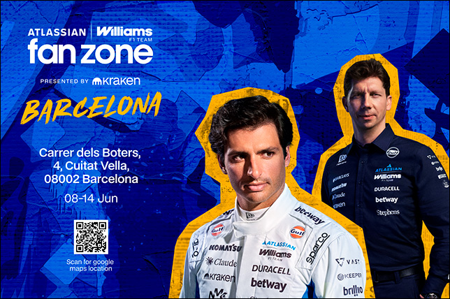 В Барселоне откроется фан-зона Williams