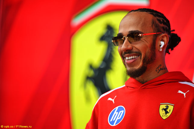Льюис Хэмилтон: Сейчас я всем доволен в Ferrari Льюис Хэмилтон: Сейчас я всем доволен в Ferrari