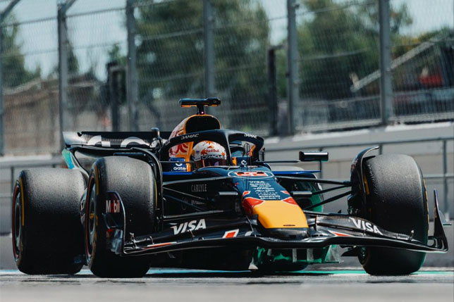 Юки Цунода вернулся за руль Red Bull на тестах