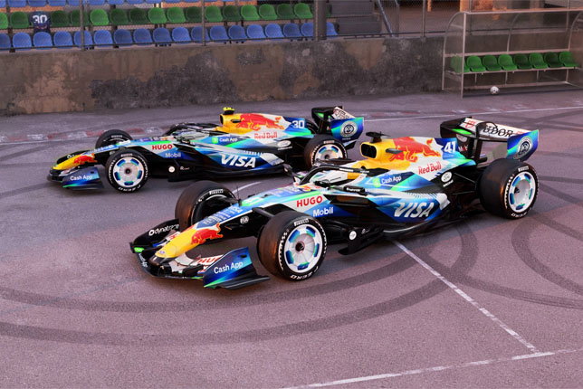 В Racing Bulls показали раскраску машины для Барселоны