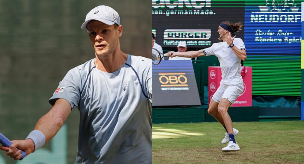 Зверев — Ханфманн: Александр вышел в четвертьфинал ATP 500 в Галле и побил рекорд