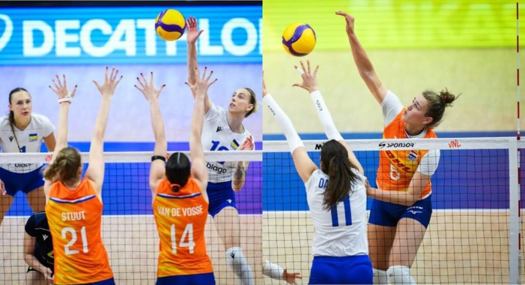 Украина проиграла Нидерландам 0:3 в женской Лиге наций по волейболу
