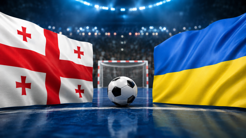 Грузия — Украина в 1/4 финала Евро-2026 по минифутболу: матч 2 июня в Братиславе, время начала, путь команд, состав и где смотреть онлайн в Украине.