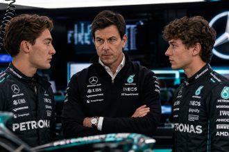 Mercedes, Тото Вольфф, Кими Антонелли и Джордж Расселл: в команде заявили, что готовы к чемпионству любого пилота и обещают честную борьбу за титул Ф-1.
