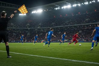Простое объяснение офсайда в футболе: когда фиксируют положение вне игры, как работает правило, что проверяет VAR и почему гол могут отменить.