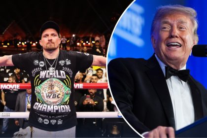 Александр Усик рассказал о встрече с Трампом