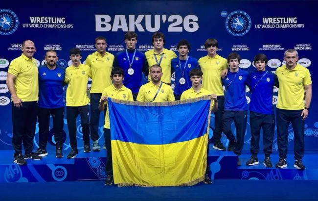 Сборная Украины по борьбе вошла в топ-5 чемпионата мира