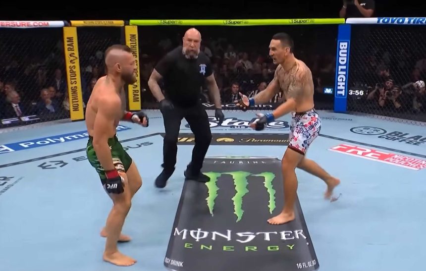Макс Холлоуэй победил Конора Макгрегора техническим нокаутом на UFC 329: бой завершился в первом раунде из-за травмы ноги ирландца. Узнайте все детали главного боя.