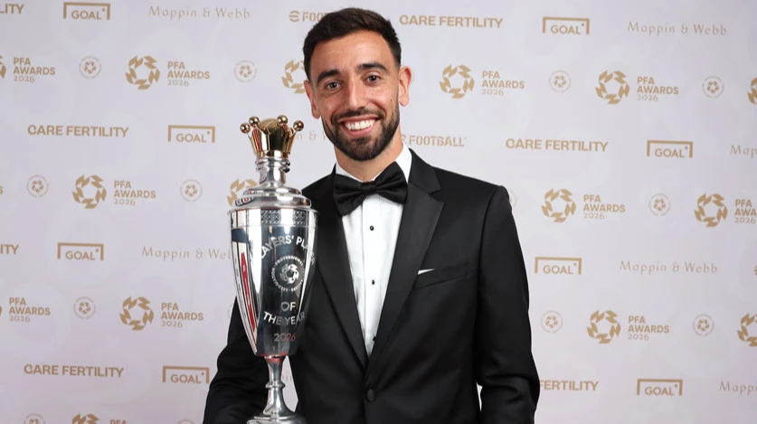 Бруну Фернандеш стал игроком года: итоги голосования PFA