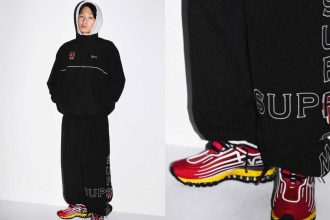 Supreme и Nike представили Air Max 2001 Air Ecstasy для FW 2026: красная расцветка, крупный логотип Supreme и полноразмерный Air-блок. Смотрите детали.