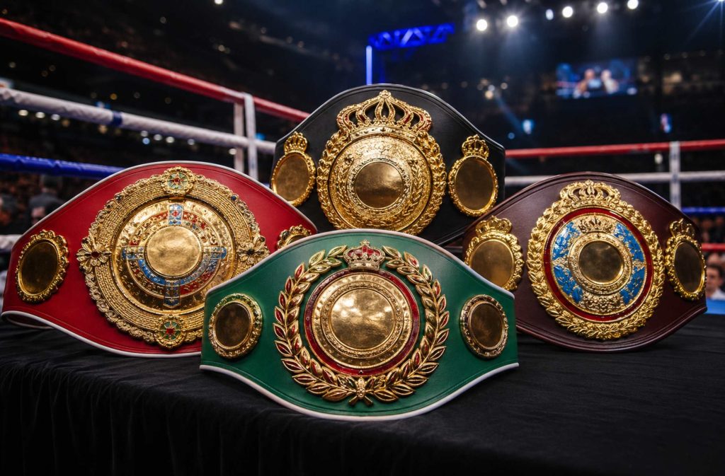 Какие чемпионские пояса существуют в профессиональном боксе: WBA, WBC, IBF и WBO простыми словами