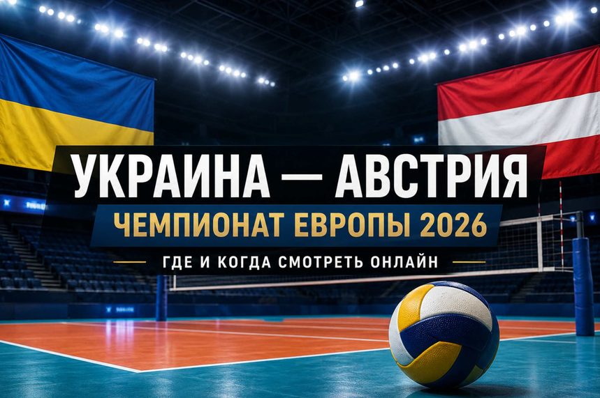 Украина — Австрия сыграют 24 августа на Евро-2026 по волейболу. Когда начало матча, где смотреть прямую онлайн-трансляцию и расписание сборной.