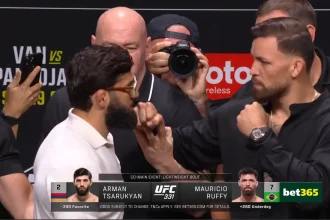 Царукян оценил Руффи перед UFC 331: что увидел
