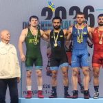 Сборная Украины выиграла в Литве: девять медалей борцов