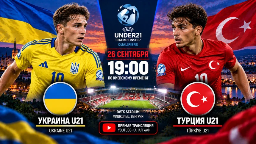 Украина — Турция: где смотреть онлайн матч отбора на ЧЕ U21