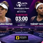 Мария — Таунсенд: где смотреть матч WTA Гвадалахара