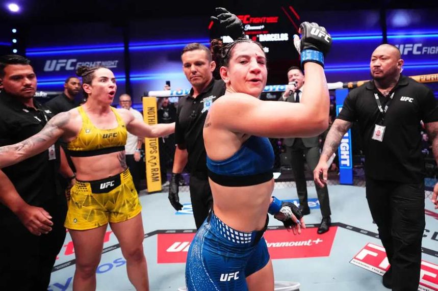 Айлин Перес победила Норму Дюмон на UFC Vegas 121 единогласным решением судей. После финального гонга охране пришлось разнимать соперниц.