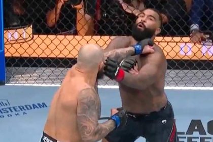 Олимпийский чемпион Гейбл Стивсон проиграл Шону Шарафу нокаутом на UFC 331. Тяжеловес оказался на канвасе уже на 12-й секунде боя.