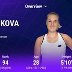 Анна Блинкова сменила спортивное гражданство и теперь будет представлять Францию. Теннисистка занимает 94-е место в рейтинге WTA.