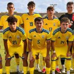 Украина U-19 обыграла Шотландию вдевятером на сборе