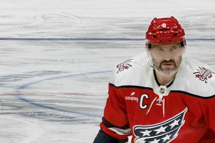 Александр Овечкин в форме «Вашингтон Кэпиталз», архивное фото 2026 года
