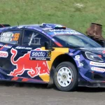 Джош Макэрлин на Ford Puma Rally1 во время Ралли Финляндии 2025