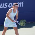 Дарья Снигур на корте US Open
