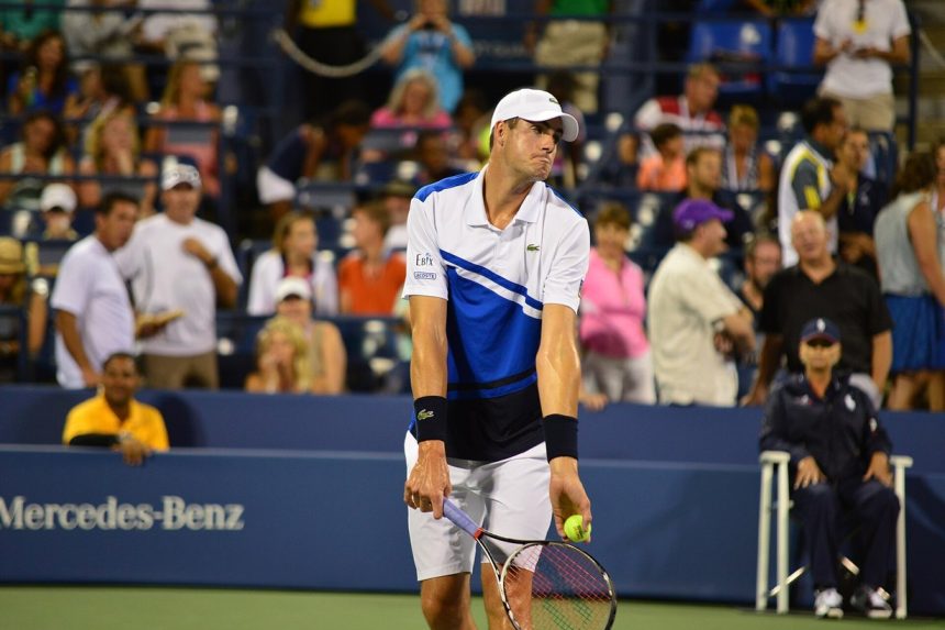 Джон Изнер, рекордсмен ATP по числу эйсов за карьеру, на US Open