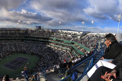 Стадион 1 теннисного комплекса Indian Wells Tennis Garden, где пройдет Итоговый турнир WTA 2026
