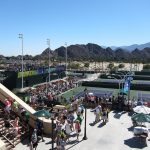 Корты Indian Wells Tennis Garden, где пройдет Итоговый турнир WTA 2026