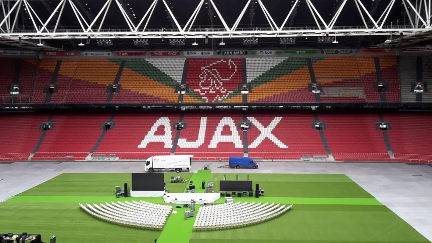 Стадион Johan Cruijff ArenA в Амстердаме, архивное фото