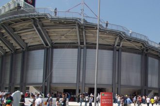 Центральный теннисный корт Форо Италико в Риме