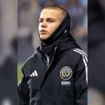 Каван Салливан в форме «Филадельфия Юнион» на архивном фото