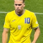 Михаил Мудрик в форме молодежной сборной Украины, архивное фото