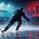 Символическая иллюстрация перехода хоккейного защитника из Сочи в Шанхай