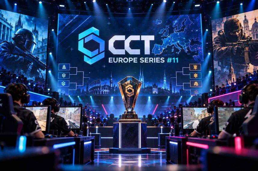 CCT Europe Series #11 2026 по CS2: расписание матчей с 13 по 25 октября, полный список 24 команд, формат турнира и распределение призового фонда $25 000.