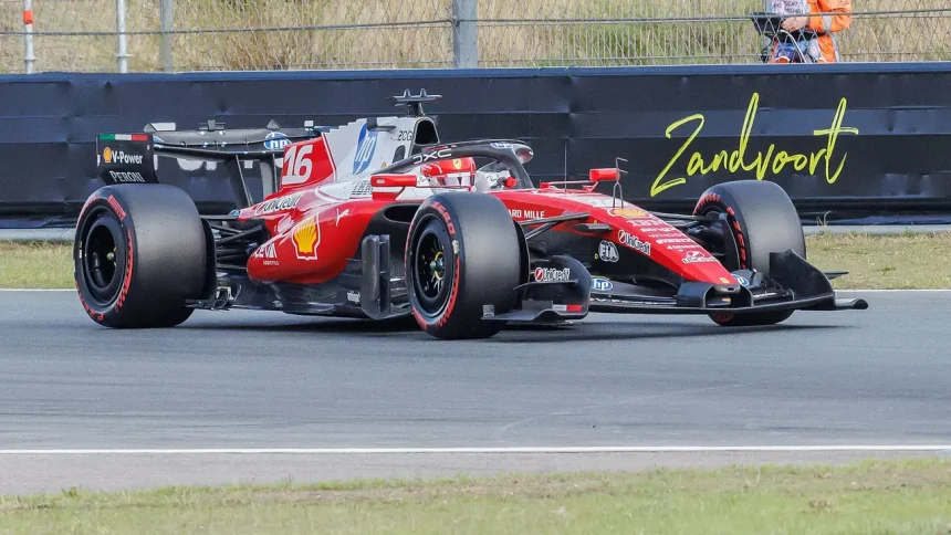 Шарль Леклер за рулем Ferrari на Гран-при Нидерландов 2026 — архивное фото