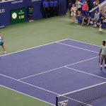 Элина Свитолина и Гаэль Монфис на US Open 2023