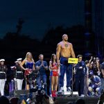 Сирил Ган на церемониальном взвешивании UFC