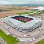 Архивный вид WWK Arena в Аугсбурге