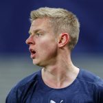 Александр Зинченко во время матча Лиги чемпионов, архивное фото