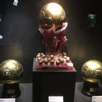 Трофеи «Золотой мяч» Альфредо Ди Стефано в музее «Реала»