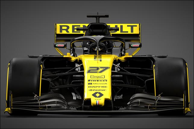 В Renault показали раскраску новой R.S.19