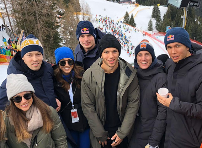 Гонщики Red Bull по традиции собрались в Кицбюэле