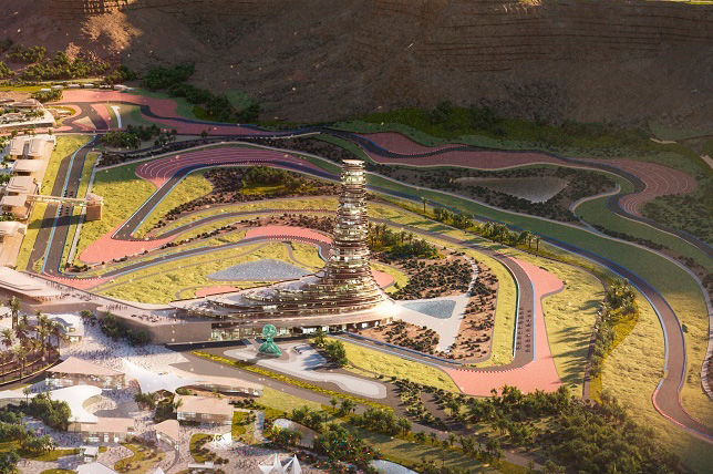 Некоторые подробности проекта гонки в Саудовской Аравии