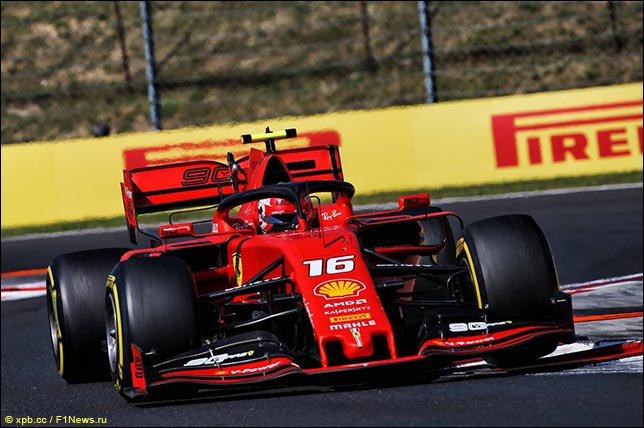 Ferrari проводит съемочный день в Монце